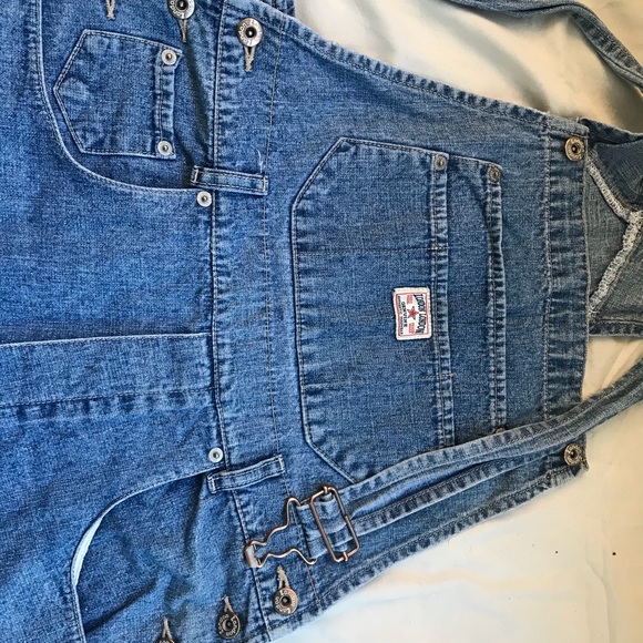 Vintage cutoff London London overalls. - Picture 3 of 4